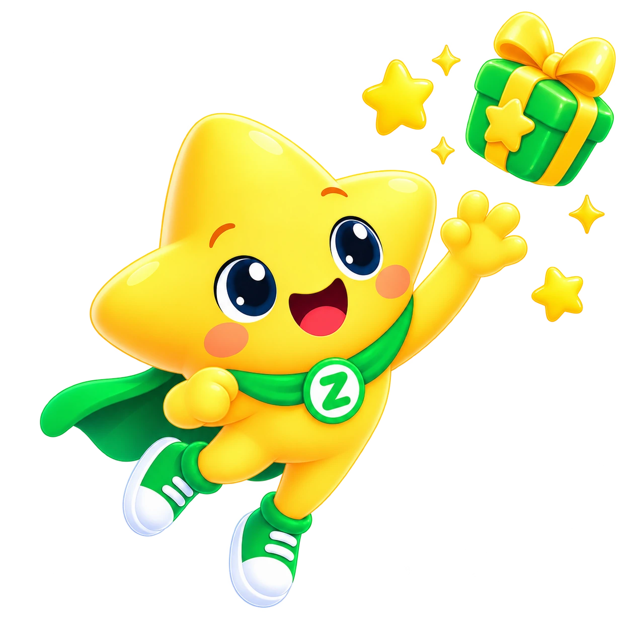 Avatar de Zeni celebrando con un regalo