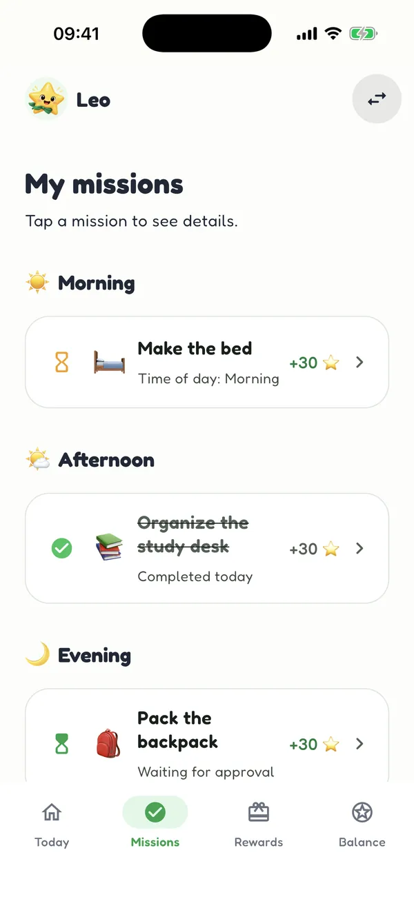 Zeni — Rewards your family chooses